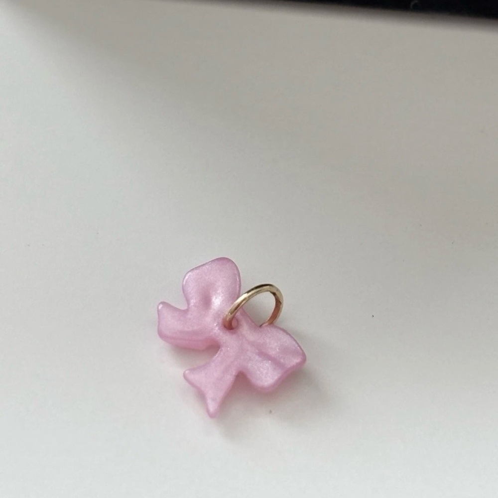 Catbird 14k Pink Bow Charm 🎀 - Picture 4 of 7